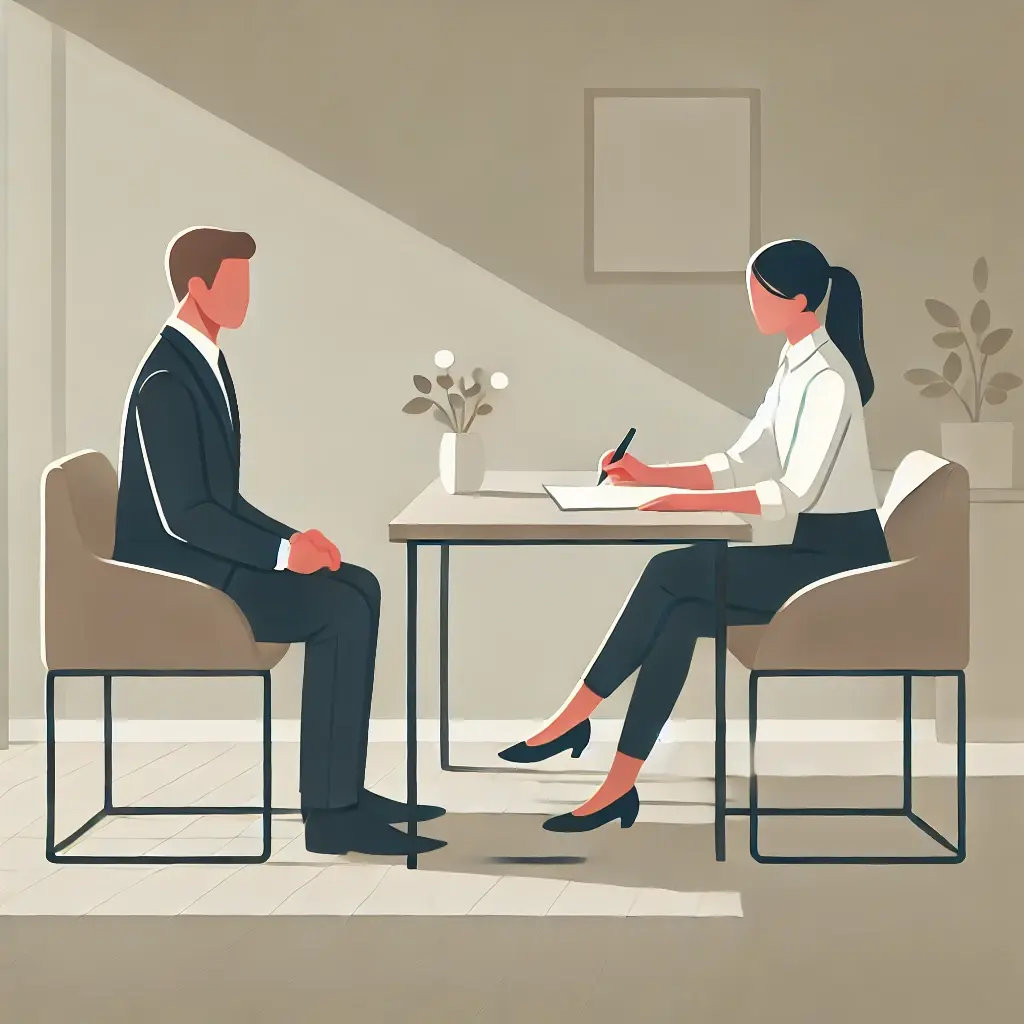 Interview simulation